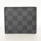 Louis Vuitton Wallet Damier Graphite Portefeuille NM Black — view 5