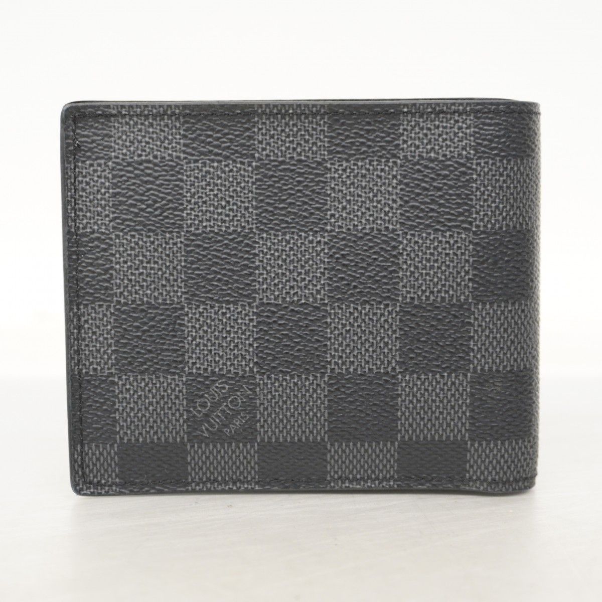 Louis Vuitton Wallet Damier Graphite Portefeuille NM Black — view 5