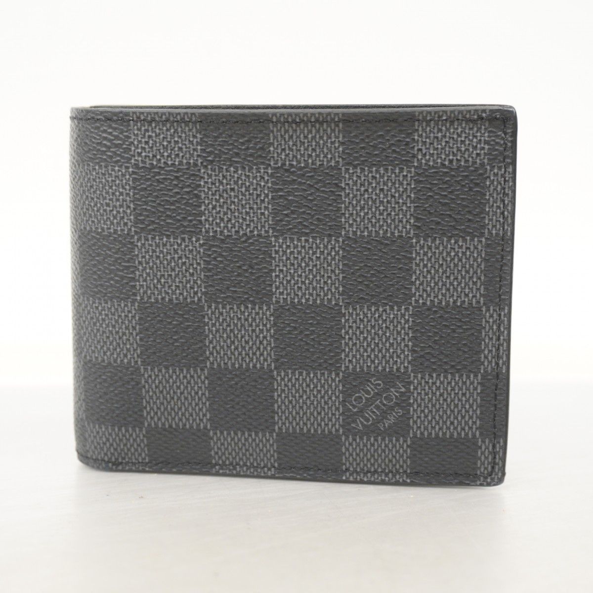 Louis Vuitton Wallet Damier Graphite Portefeuille NM Black — view 6