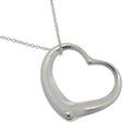 Tiffany & Co Open Heart Large Elsa Peretti 925 Sterling Silver Necklace