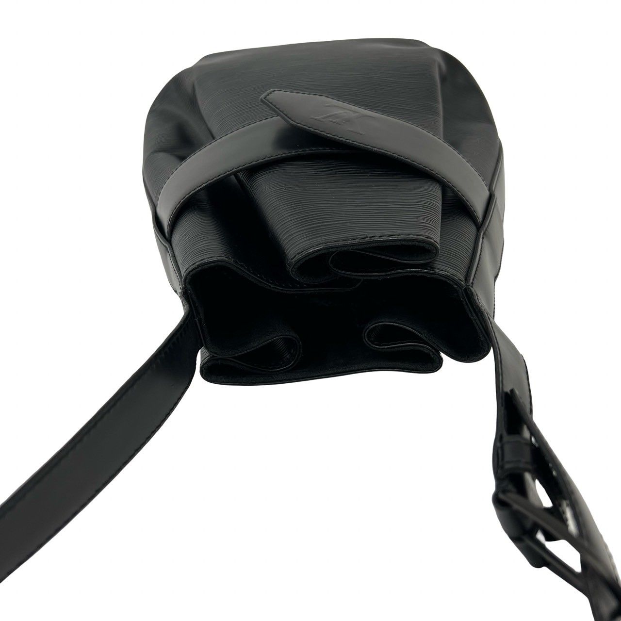 Louis Vuitton Vintage Sac GM Epi Leather Shoulder Bag Black Noir — view 4