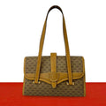 Gucci Vintage Micro GG Leather Handbag Mini Tote Brown