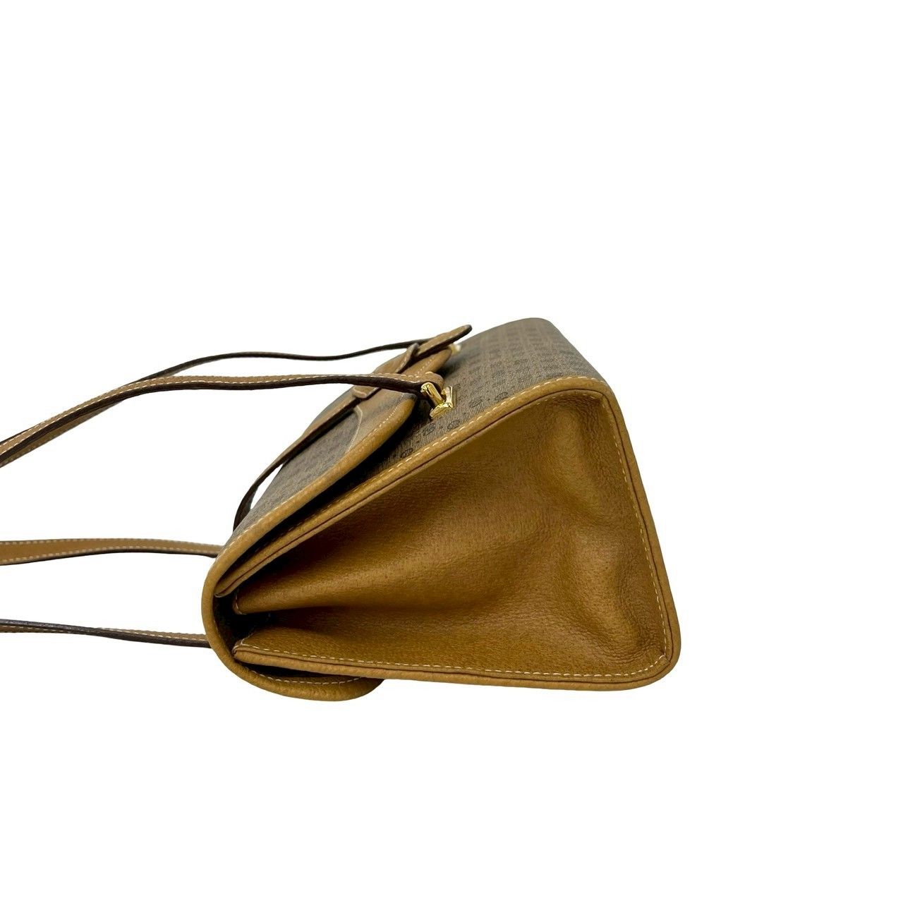 Gucci Vintage Micro GG Leather Handbag Mini Tote Brown — view 5