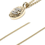 Chanel Rhinestone CC Logo Necklace 59 cm Second — view 3