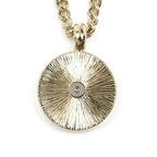 Chanel Rhinestone CC Logo Necklace 59 cm Second — view 2