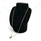 Chanel Rhinestone CC Logo Necklace 59 cm Second — view 5
