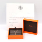 Hermes Necklace Amulet Cadena Diamond 00 37.5 39.5 cm 18k Pink Gold — view 5