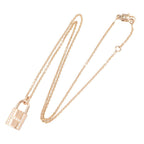 Hermes Necklace Amulet Cadena Diamond 00 37.5 39.5 cm 18k Pink Gold — view 2