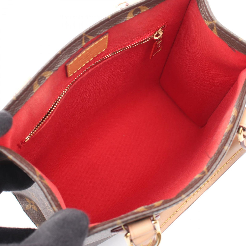 Louis Vuitton Handbag Sac Plat BB Monogram 2-Way Canvas Leather — view 3