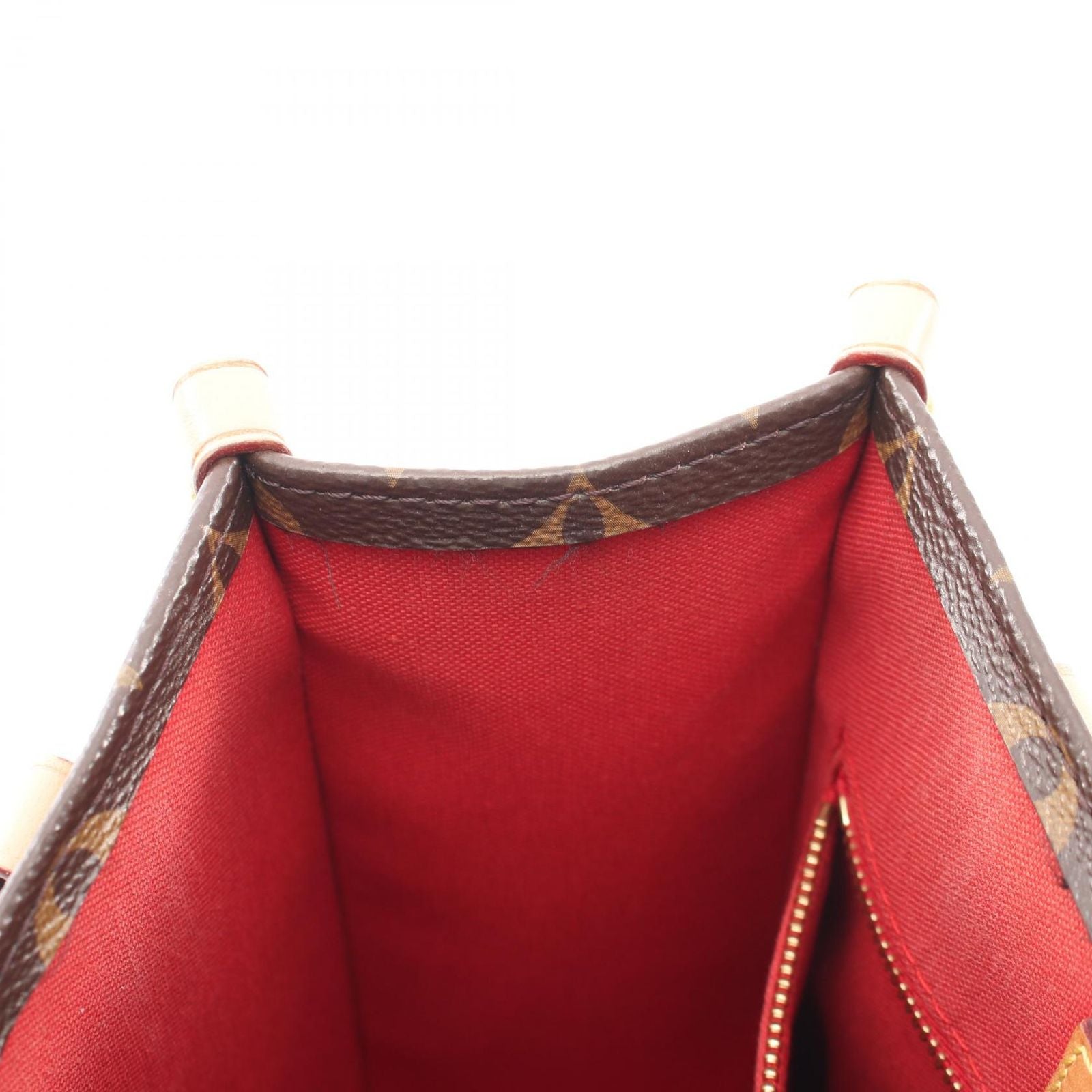 Louis Vuitton Handbag Sac Plat BB Monogram 2-Way Canvas Leather — view 8