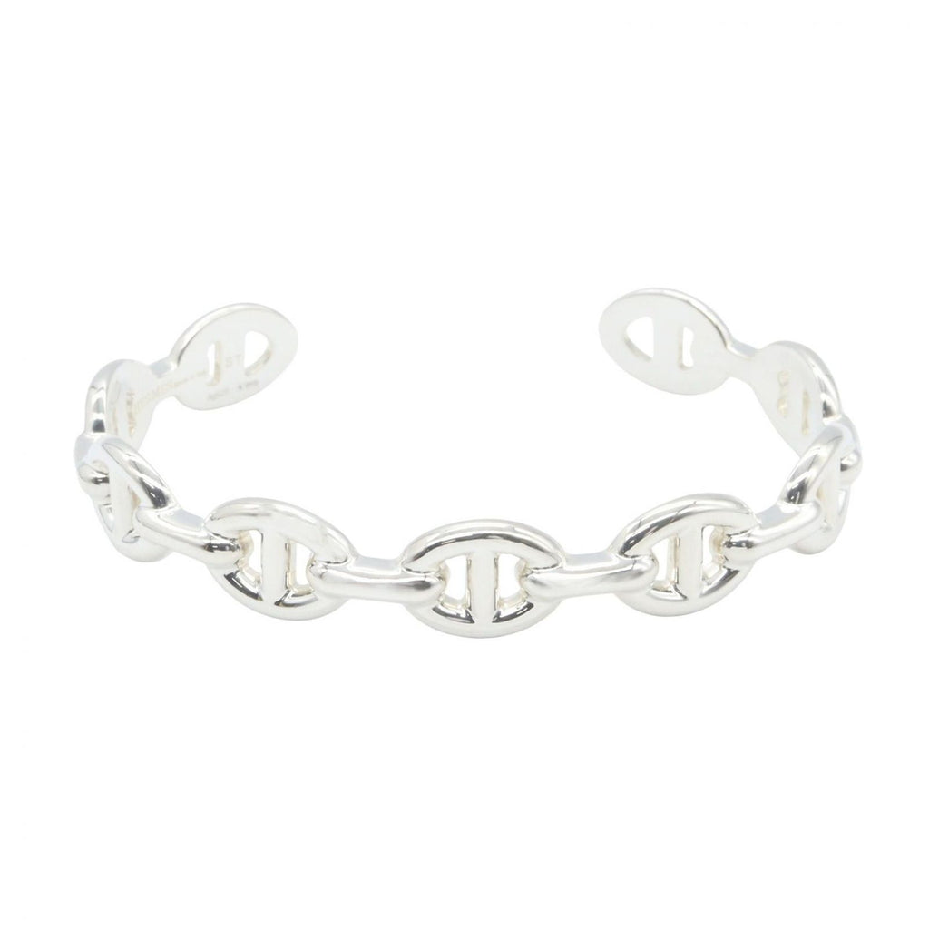 Hermes Bracelet Chaine D'ancre Bangle 16 cm 925 Sterling Silver