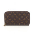 Louis Vuitton Round Wallet Zippy Organizer Monogram Canvas