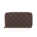 Louis Vuitton Round Wallet Zippy Organizer Monogram Canvas