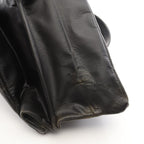 Chanel Tote Quilted Black Leather CC Logo Chain — view 9