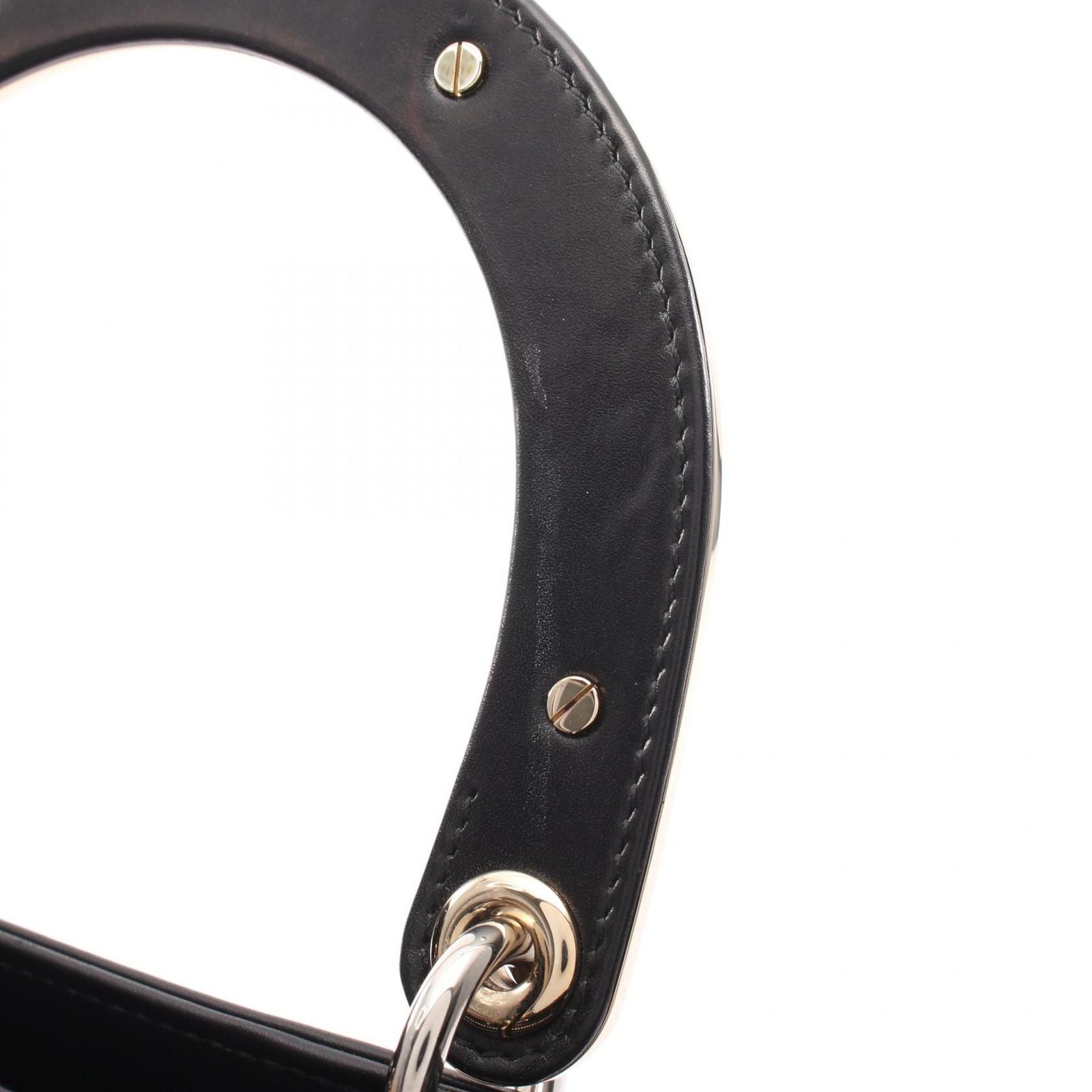 Dior Handbag Lady Dior Large Patch 2-Way Black Multi Leather Lady Dior Tote — view 9
