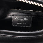 Dior Handbag Lady Dior Large Patch 2-Way Black Multi Leather Lady Dior Tote — view 4