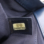 Chanel Shoulder Bag Boy Blanc Stitch Blue Calf Boy Chain — view 5