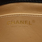 Chanel Shoulder Bag Mini Quilted Black Lambskin Chain — view 4