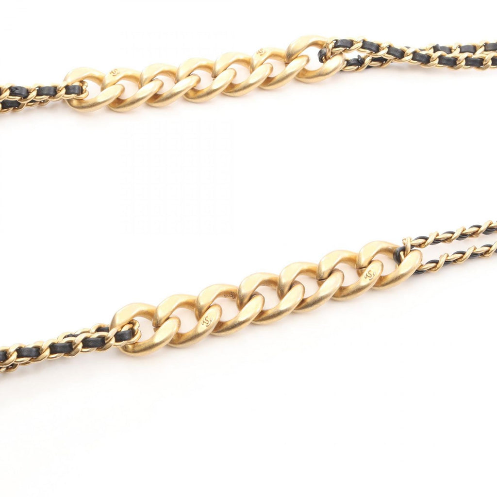 Chanel Shoulder Bag Mini Quilted Black Lambskin Chain — view 7