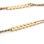Chanel Shoulder Bag Mini Quilted Black Lambskin Chain — view 7
