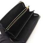 Louis Vuitton Round Wallet Zippy Bicolor Monogram Empreinte Black Beige Leather — view 3