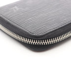 Louis Vuitton Round Wallet Zippy Epi Noir Leather — view 9