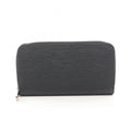 Louis Vuitton Round Wallet Zippy Epi Noir Leather