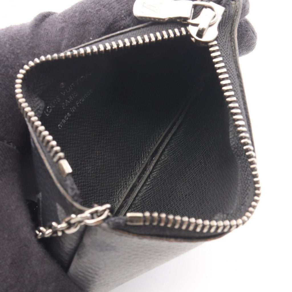 Louis Vuitton Coin Case Pochette Cles Monogram Eclipse Reverse with — view 3