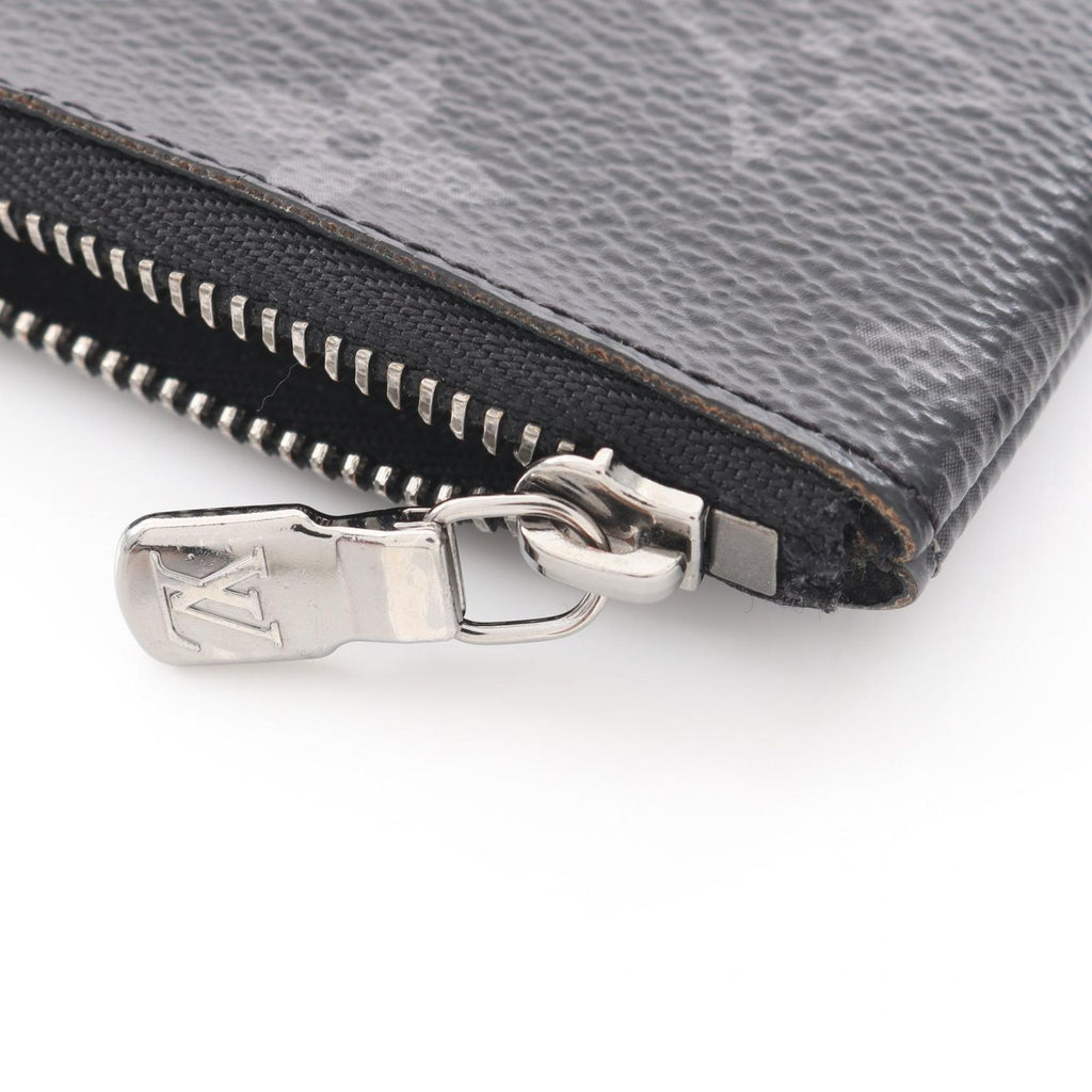 Louis Vuitton Coin Case Pochette Cles Monogram Eclipse Reverse with — view 8