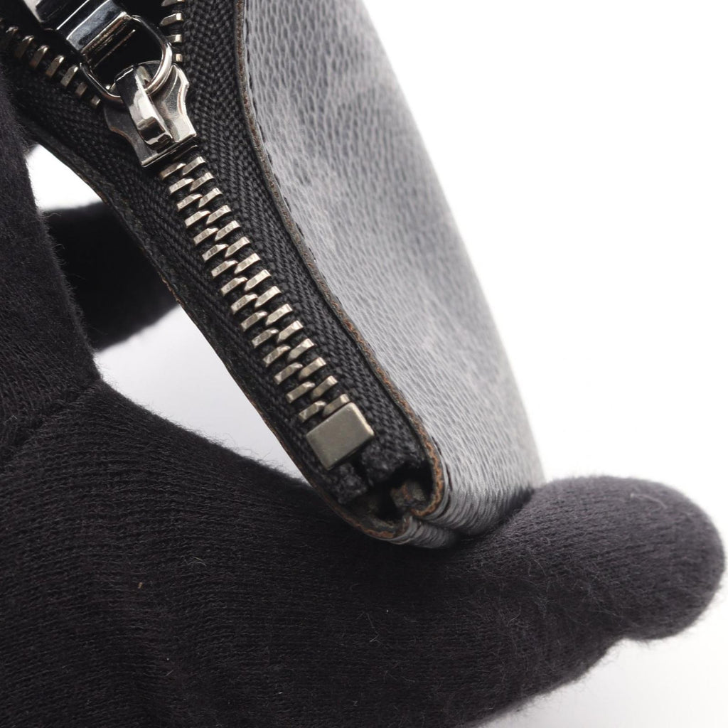 Louis Vuitton Coin Case Pochette Cles Monogram Eclipse Reverse with — view 9