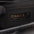 Chanel Shoulder Bag Quilted Small Flap Black Lambskin Chain — view 4