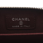 Chanel Coin Case Classic Zip Purse Quilted Black Calf — view 4