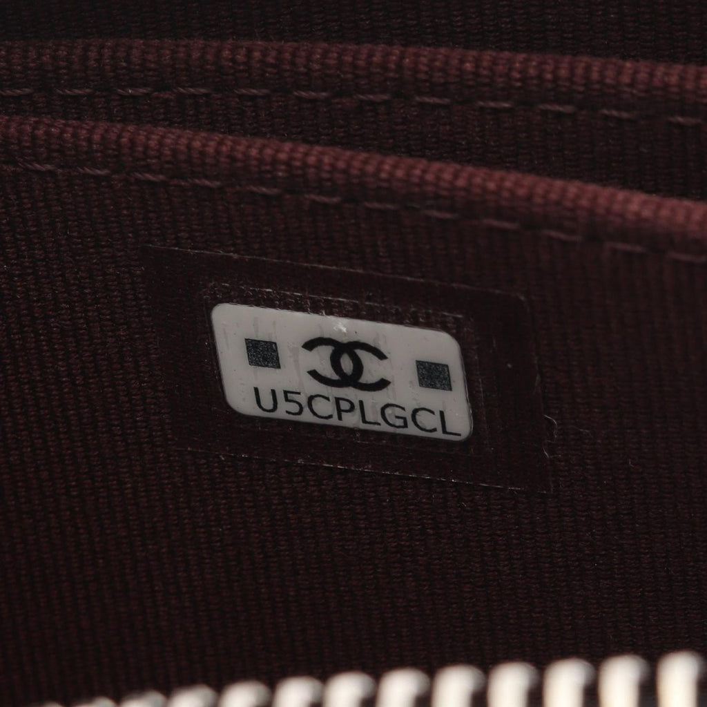Chanel Coin Case Classic Zip Purse Quilted Black Calf — view 5