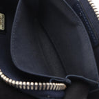 Chanel Coin Case Quilted Navy Lambskin — view 6