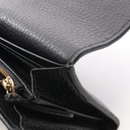 Gucci Bifold Wallet GG Emblem Continental Black Leather — view 6