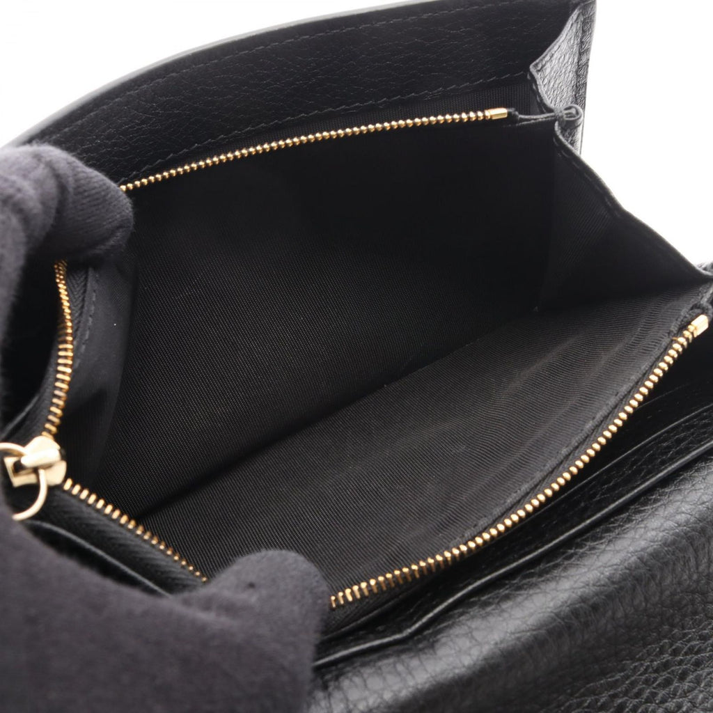 Gucci Bifold Wallet GG Emblem Continental Black Leather — view 5