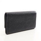 Gucci Bifold Wallet GG Emblem Continental Black Leather — view 2