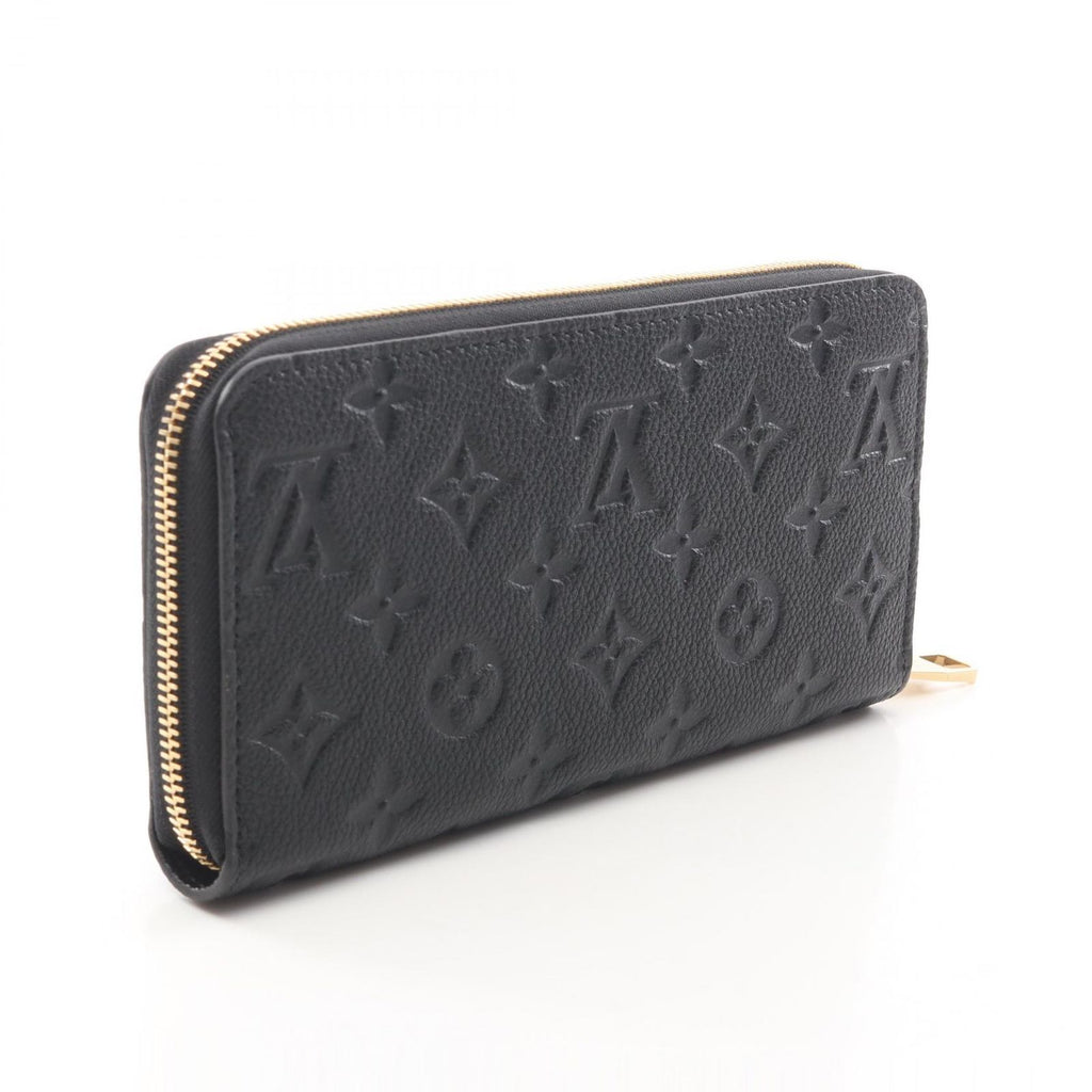 Louis Vuitton Round Wallet Zippy Monogram Empreinte Noir Leather — view 2