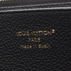Louis Vuitton Round Wallet Zippy Monogram Empreinte Noir Leather — view 4