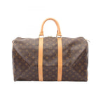 Louis Vuitton Boston Bag Keepall 45 Monogram Canvas Leather