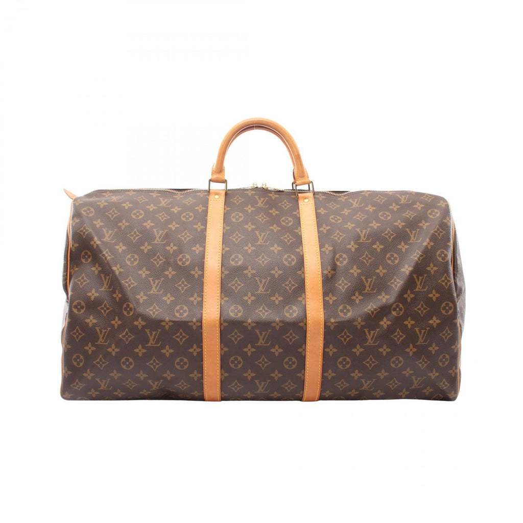 Louis Vuitton Boston Bag Keepall 60 Canvas Leather