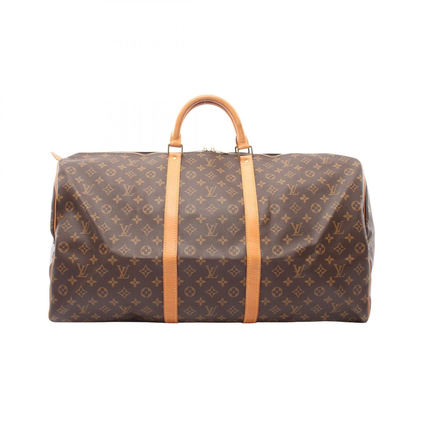 Louis Vuitton Boston Bag Keepall 60 Canvas Leather