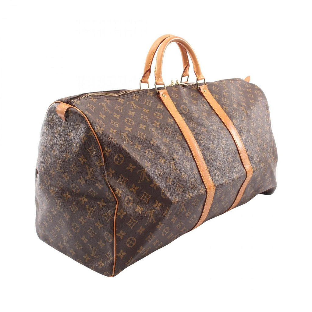 Louis Vuitton Boston Bag Keepall 60 Canvas Leather — view 2