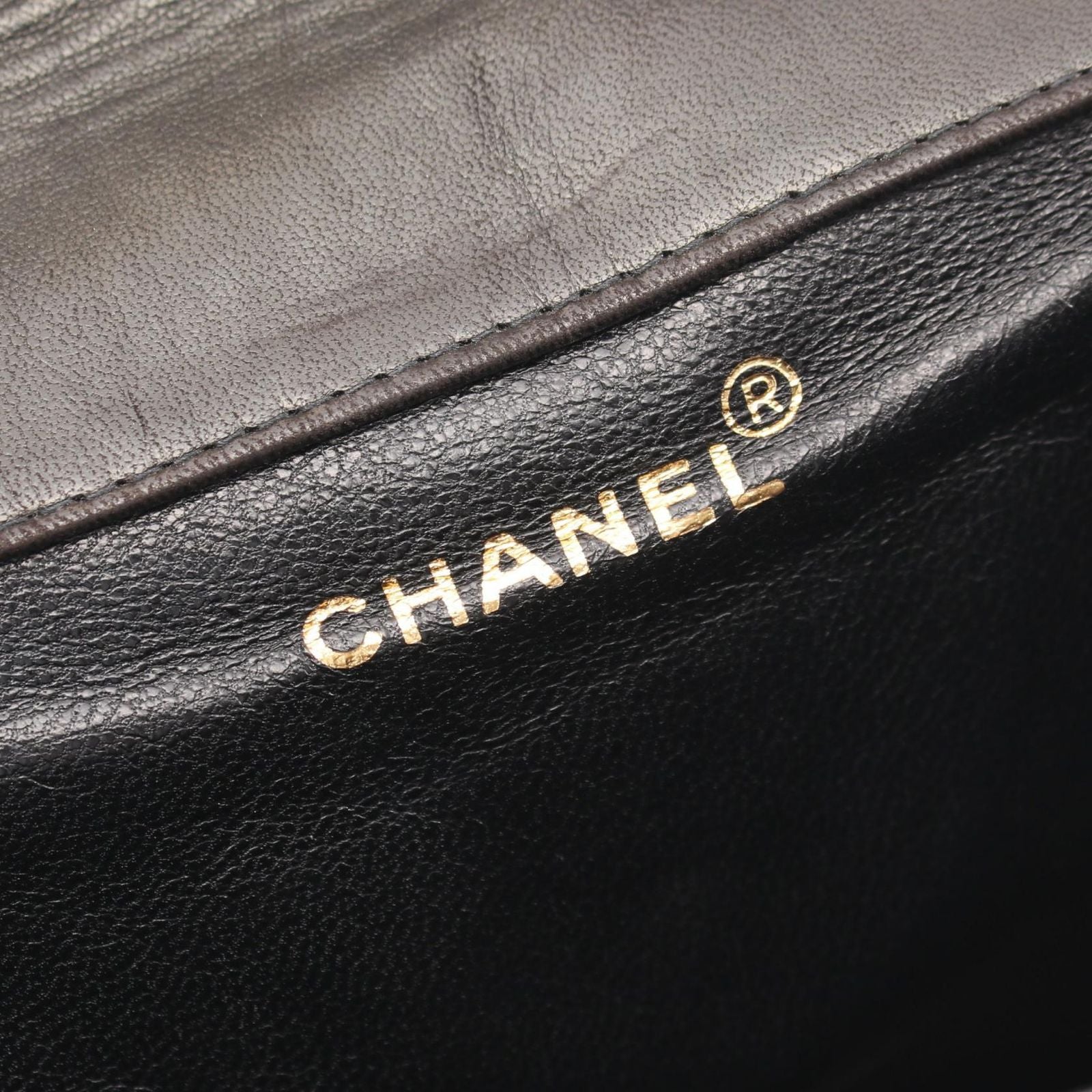 Chanel Backpack Quilted Turnlock Chain Black Lambskin Double — view 4
