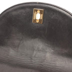Chanel Backpack Quilted Turnlock Chain Black Lambskin Double — view 8