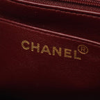 Chanel Backpack Quilted Square Chain Black Lambskin — view 4