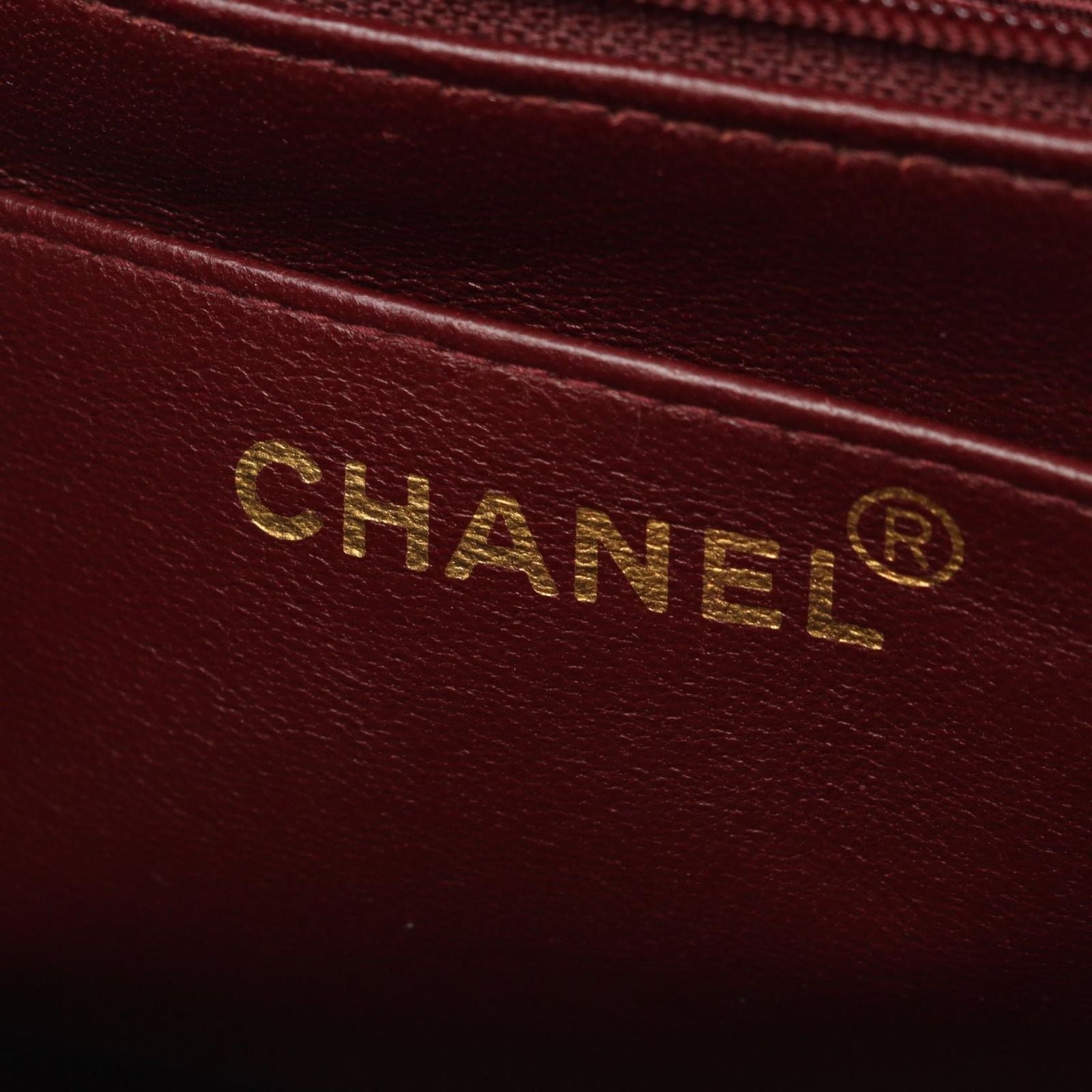 Chanel Backpack Quilted Square Chain Black Lambskin — view 4
