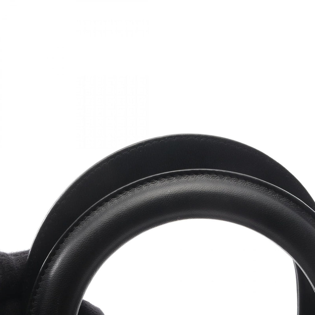 Dior Handbag Lady Dior 2-Way Black Leather Cannage Tote Midi — view 6