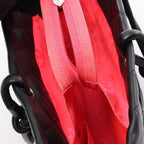 Chanel Tote Cambon Line Large Black Leather Enamel — view 7
