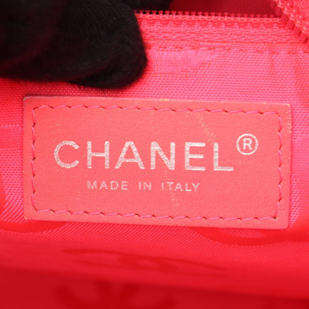 Chanel Tote Cambon Line Large Black Leather Enamel — view 4